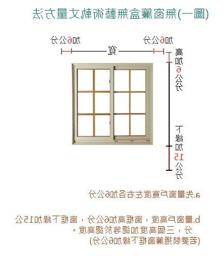 窗戶長寬高怎麼看