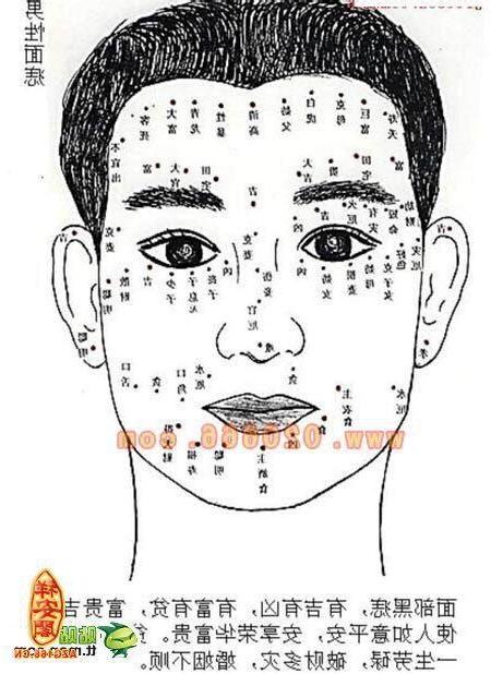 鼻頭有痣男