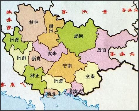 廣西地理位置