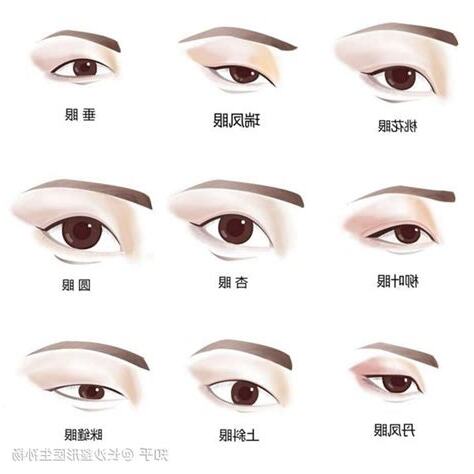 眼睛形容詞