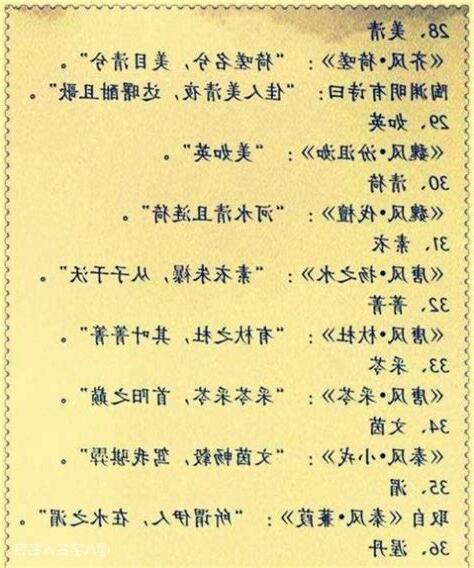 八字名言