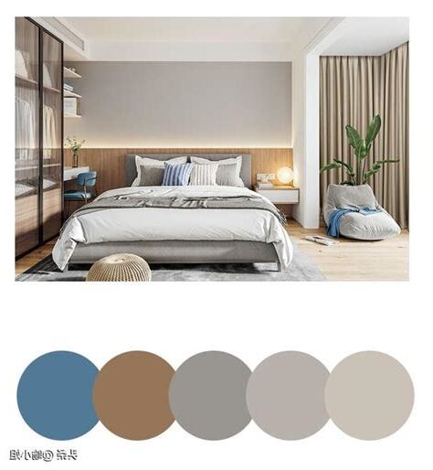 房間窗簾配色
