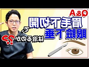 眉毛下垂的男人