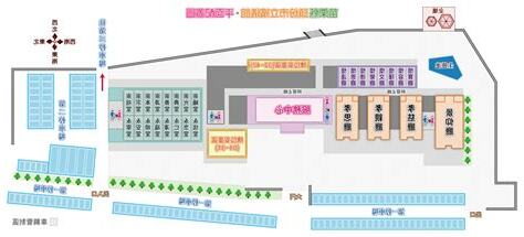 頭份殯儀館平面配置圖