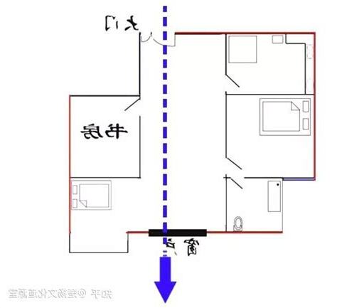 穿堂煞化解盆栽
