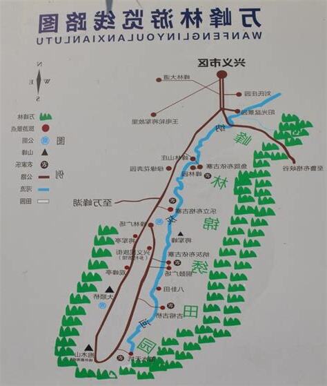 十萬大山地圖