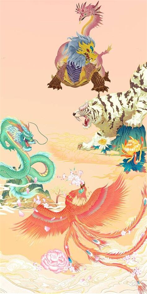 左青龍右白