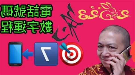電話號碼八字