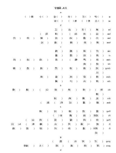 命同音字