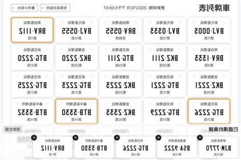 車牌號碼查詢車主
