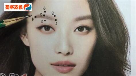 女人眉中有痣