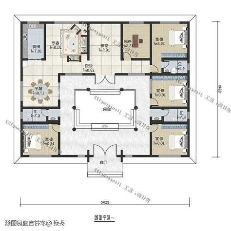 三合院房間分配