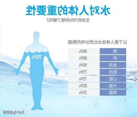 水對人的重要性