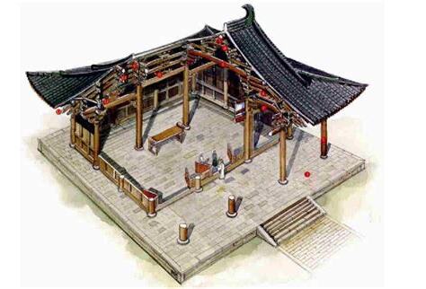 白虎穿堂