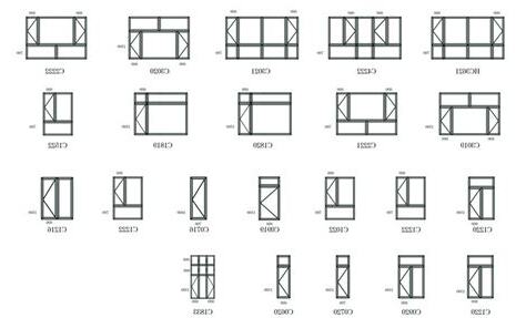 窗户常用尺寸
