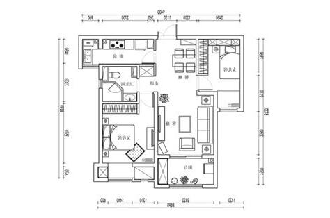 客廳平面圖尺寸