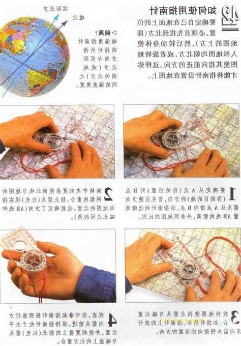 怎樣看指南針