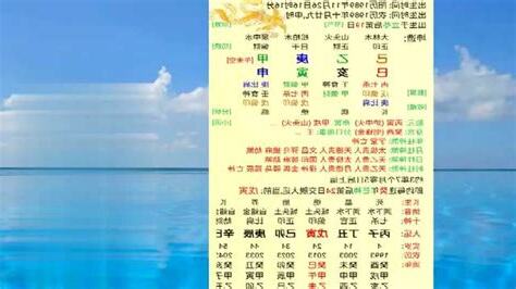 庚金八字