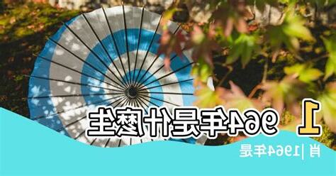 1964年屬什麼