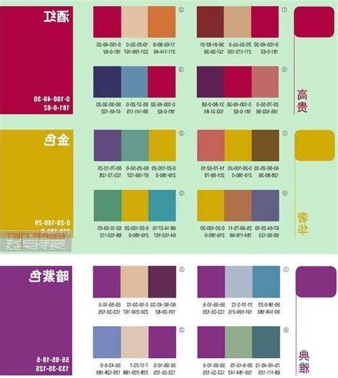 金色搭配色