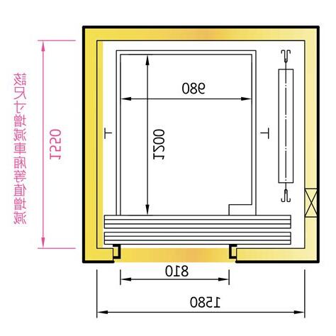 電梯平面圖電梯尺寸