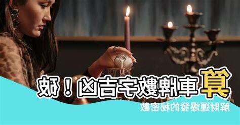 算車牌數字