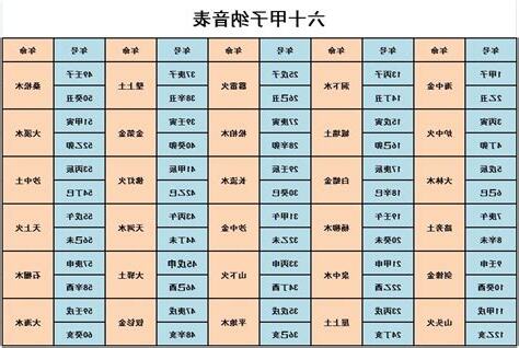 纳音怎么看