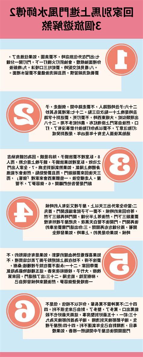 出院禁忌