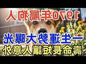 1970屬狗女2024運勢