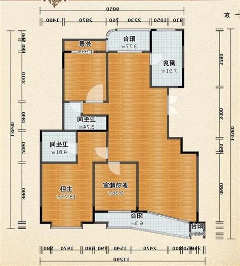 房屋格局不方正