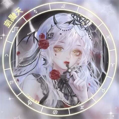 星座少女頭像