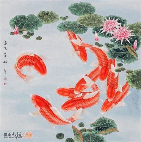 九魚圖意思