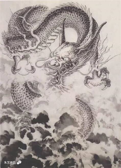 龍怎麼畫