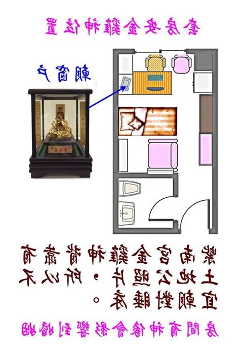 金雞擺放