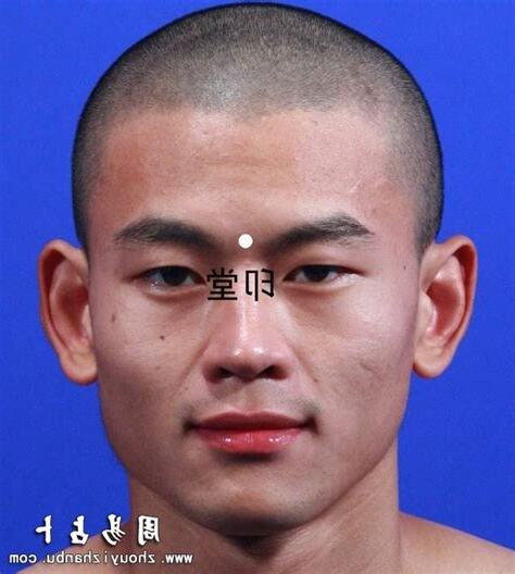 印堂凹陷面相