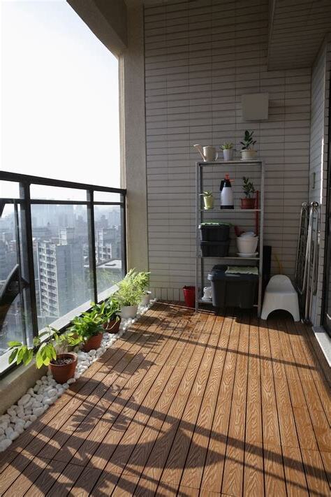 大樓陽台植栽