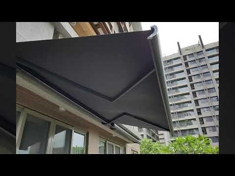 雨遮斜度