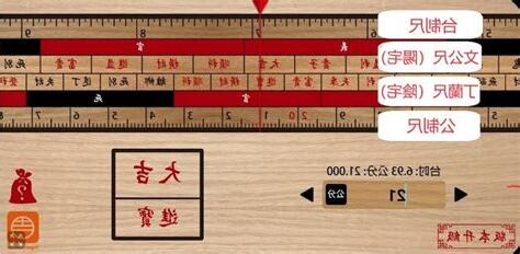 尺的吉數