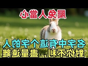 屬兔名字