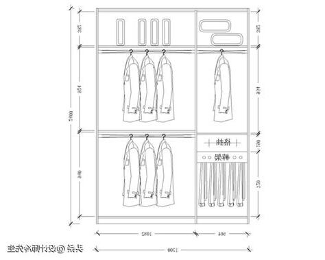 衣櫃內部配置