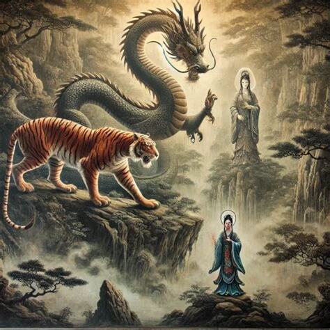 龍虎相隨在深山治病
