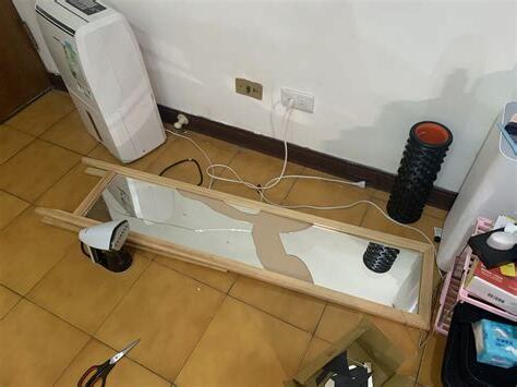 鏡子掉下來