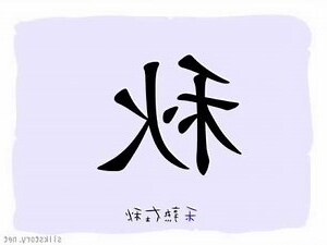 禾部首的字繁體