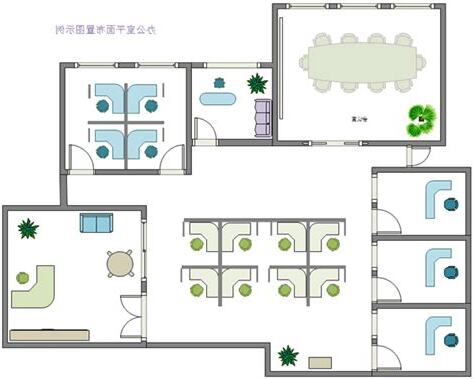 辦公室格局圖