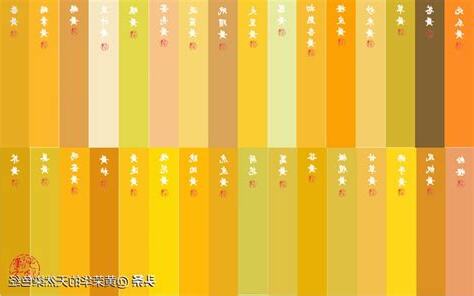 黃色有哪些