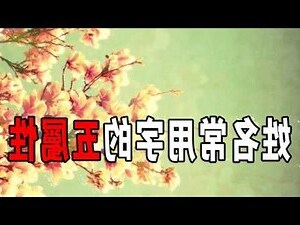 姓名屬性