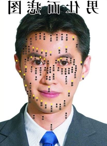 嘴角痣男