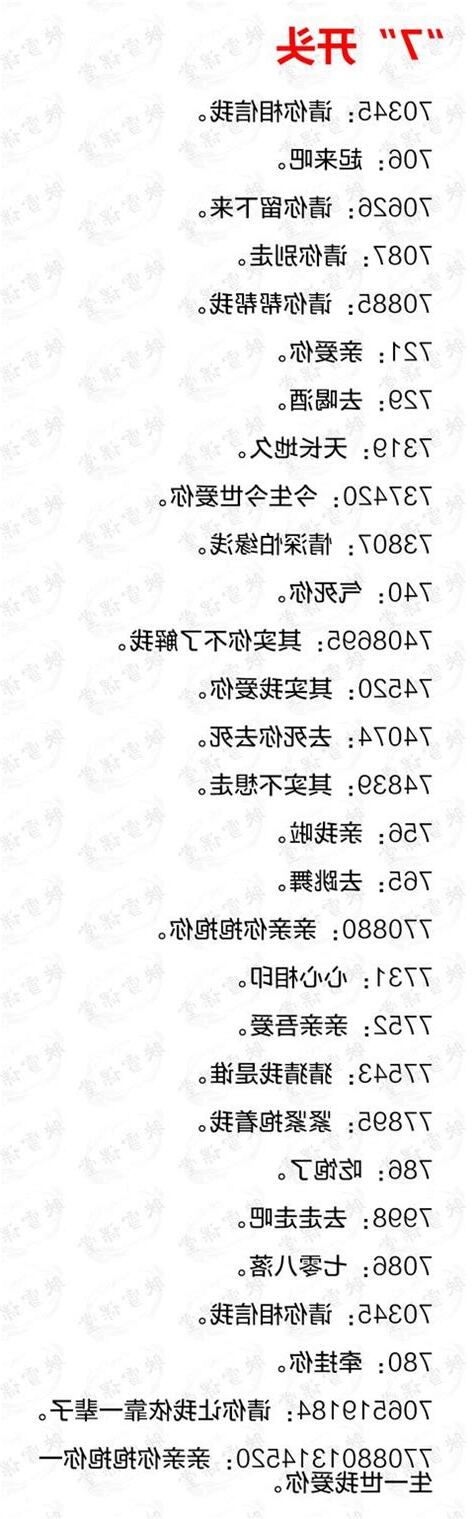 數字諧音車牌
