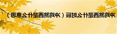 何謂煞西