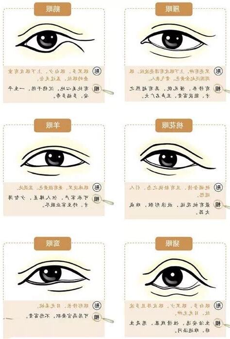 眼睛形状面相